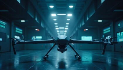 Drone in Hangar