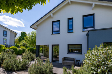 Eigenheim, Einfamilienhaus, Wohnsiedlung