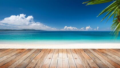 Fototapeta premium summer beach transparent background border design
