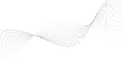 Abstract Vector Composition of Wave Lines on Transparent Background – Ideal for High-Tech Communication Designs, Big Data Reports, Research Presentations, and Business Technology Collateral

