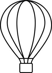 hot air balloon vector