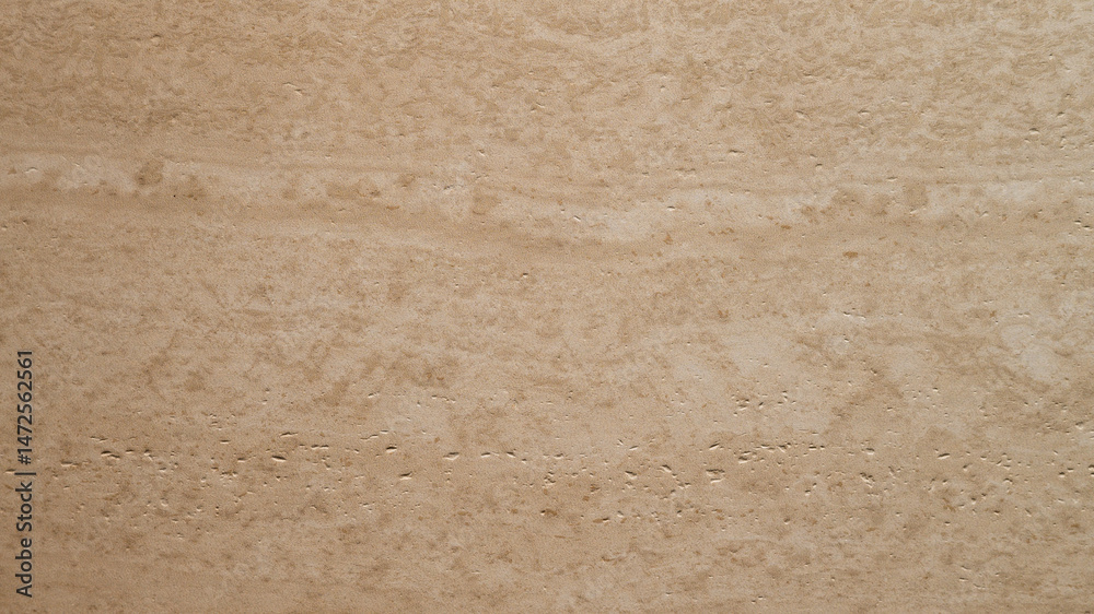 Poster Beige stone texture with natural pattern and smooth surface for background or wall design