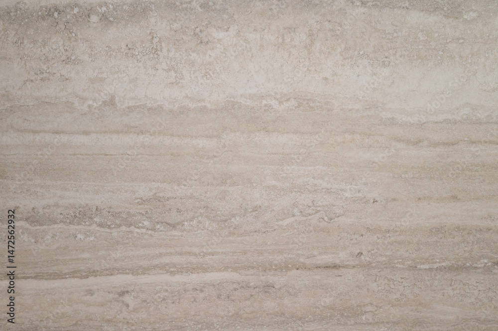 Poster travertine marble stone texture background with beige pattern and smooth surface for calm interior d