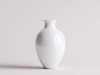 White ceramic vase