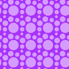 Purple Circle Pattern Seamless Texture Background Design for Textile Print