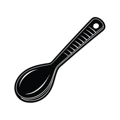 wooden spoon isolated on white