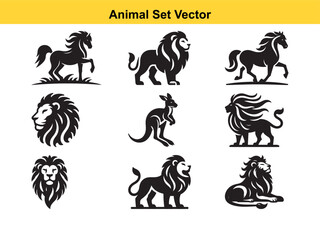Adorable Animal Illustrations A Diverse Collection of Cute Creatures