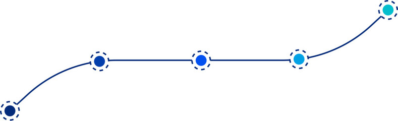 Infographic Road Map Element