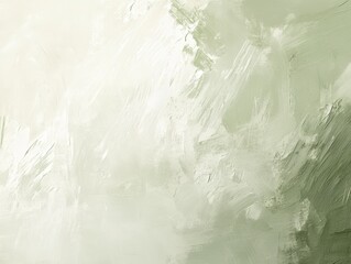 Abstract painted texture of pale greens and whites.