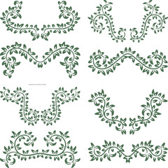 Beautiful flower art and mandala vector design