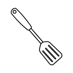spatula isolated on white