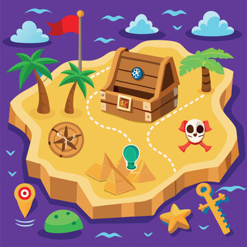  thrilling chart leading to buried treasure