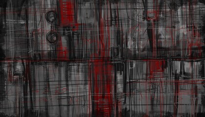 Abstract image for printing - digital painting. The picture is painted by hand on a tablet.
