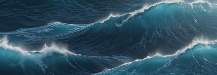 Deep blue water wave pattern, dynamic texture background, ripple, foam, texture