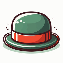 hat, style, vintage, black, isolated, fashion, retro, man, male, gentleman, elegant, clothing, bowler, white, bowler hat, accessory, suit, illustration, cap, design, classic, english, background, clot