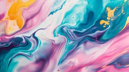 Liquid art with ink and acrylic makes a trendy 2018 background. This abstract marble texture is perfect for any design cover, presentation, invitation, flyer, poster, or wallpaper.