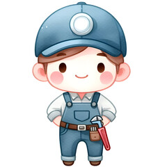 boy with baseball bat