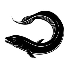 Fish Silhouette vector illustration