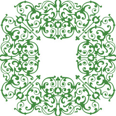 Beautiful flower art and mandala vector design