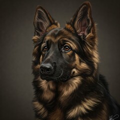 german shepherd dog