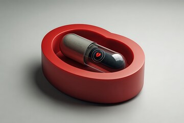 A futuristic pill for healing a broken heart.