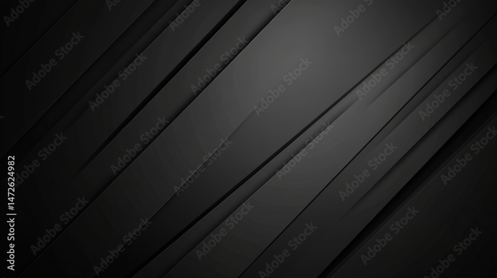 Poster abstract black textured background with diagonal sleek lines and subtle matte finish for modern desi