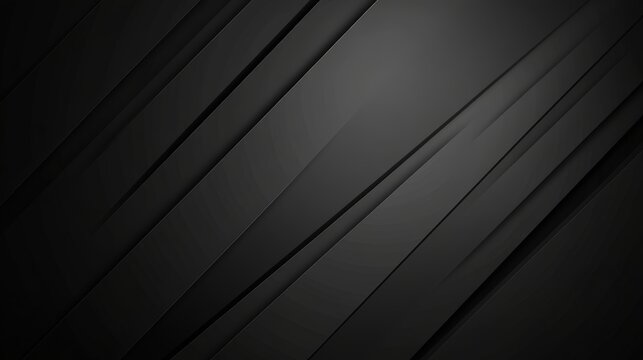 Abstract black textured background with diagonal sleek lines and subtle matte finish for modern design or digital display applications