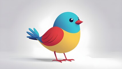 Fototapeta premium bird on a branch