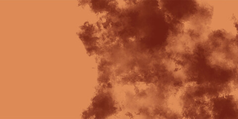 Hazy Pigment Patterns in Warm Autumn Colors Flowing in Abstraction


