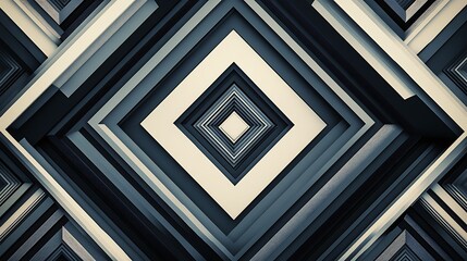 Abstract Geometric Diamond Pattern. (3)
