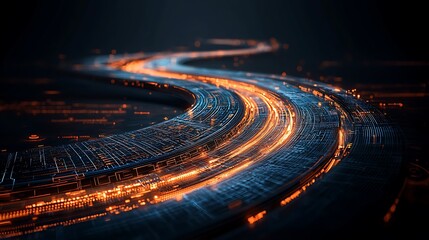 Abstract digital highway