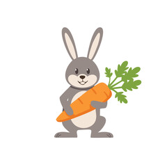 rabbit with carrot