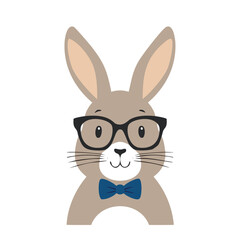 vector illustration of a bunny