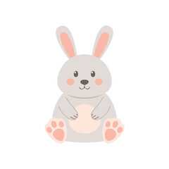 easter bunny with egg