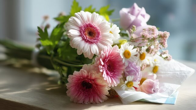 Gute Besserung: Heartfelt Wishes for a Speedy Recovery with Floral Bouquets and Thoughtful Cards