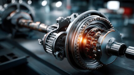 Fototapeta premium Automotive Differential Repair: Essential Mechanism Fixes for Cars and Autos