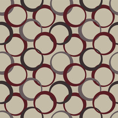 Naklejka premium seamless pattern with circles