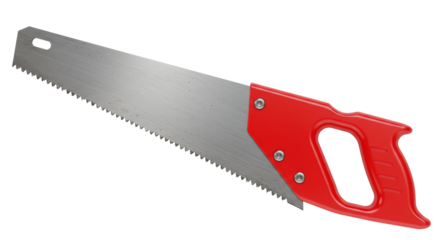Isolated Hand Saw