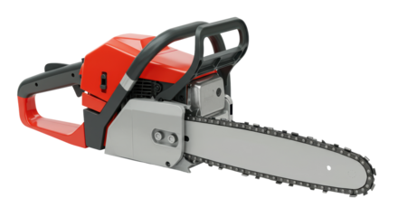 Isolated Chainsaw
