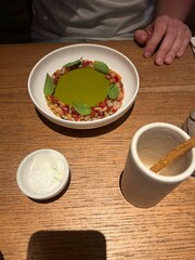 soup with vegetables