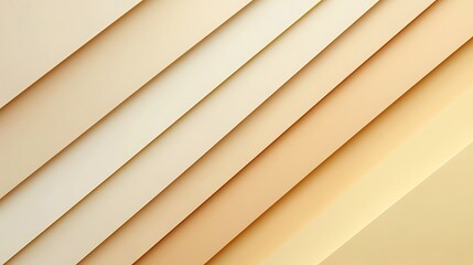 Obraz premium Beige Diagonal Paper Layers Texture.