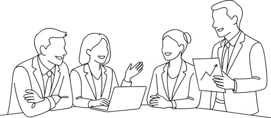 Directors Discussing Growth During Office Meeting