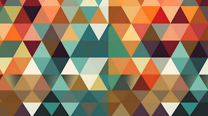 Triangle Pattern Background – Muted Modern Palette