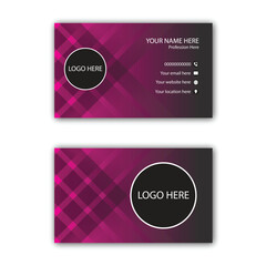 Modern Gradient Business Card Template