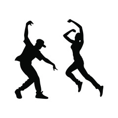  action, black, body, men, silhouettes, figure, fitness, team, jumping