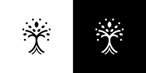 Abstract tree vector design