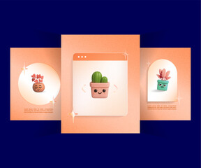 Kit 1 4:5 New Aspect Ratio for instagram Post Template