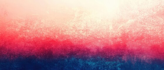 Obraz premium Abstract textured background featu a vibrant gradient blend of red pink and blue colors with a gritty, distressed appearance perfect for design projects
