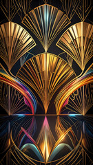 Interwoven Fluid Gradients – Interactive Flow of Color