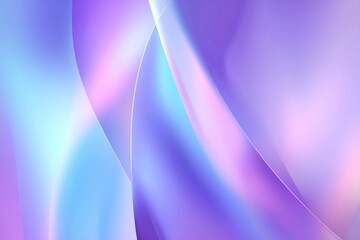 Fototapeta premium Abstract background with flowing shapes in shades of purple pink and blue.